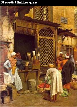 unknow artist Arab or Arabic people and life. Orientalism oil paintings  489